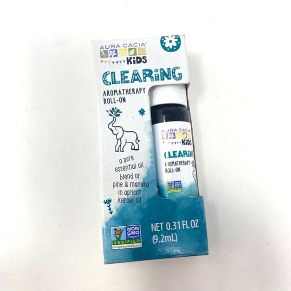Aura Cacia Kids Clearing Aromatherapy Roll On Pure Essential Oil 0.31 Fl Oz - Picture 5 of 6